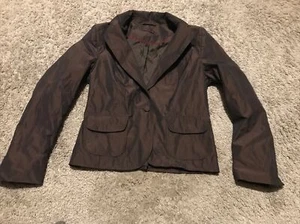 Damen Jacke Blazer Frame Gr. M festlich schimmernd Bordeaux - Bild 1 von 1