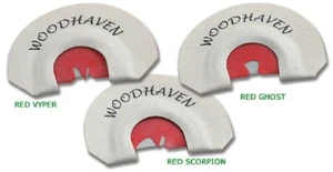 WoodHaven Llamadas Personalizadas Zona Roja Paquete de 3 Diafragma Pavo Boca Llamadas WH070 - Imagen 1 de 1