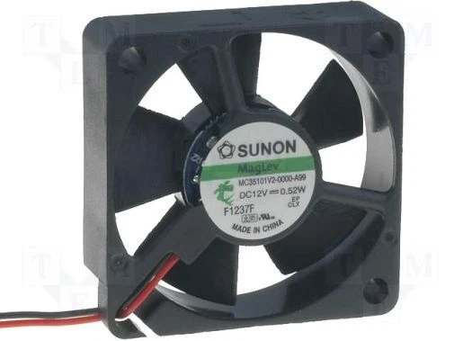 Sunon Lüfter 35x35x10mm MF35101V2-A99 DC 12V 7500 U/min 22dBA Vapolager 2 Litzen - Bild 1 von 1
