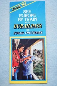 EURAILPASS Brochure - 1983 - Picture 1 of 3