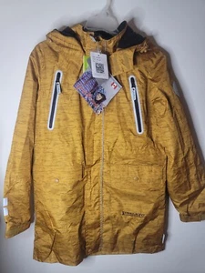 NEW Premont Insulated Jacket Gold Yellow Wind/water Resistant Zip Up Kids 12/14 - Picture 1 of 5