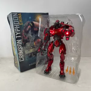 Figura de acción móvil Crimson Typhoon Jaeger 7,9" juguete estatua borde del Pacífico caja de regalo - Imagen 1 de 15