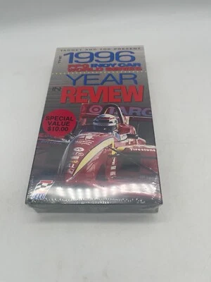 1996 PPG Indy Car World Series Year in Review VHS New Sealed - Image 1 of 2