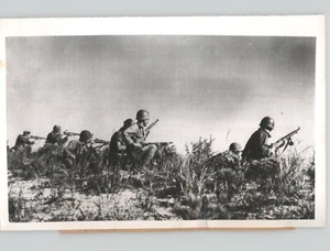 Hermosa Foto de Prensa MILITAR DE 1950 DE SOLDADOS ESTADOUNIDENSES COREA DEL SUR - Imagen 1 de 2