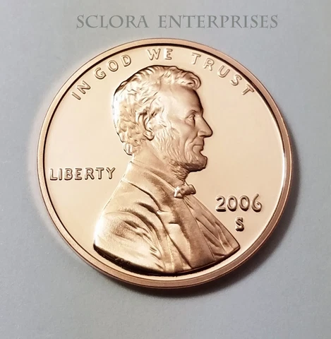 2006 S LINCOLN MEMORIAL *PROOF* CENT / PENNY  **FREE SHIPPING** Cover