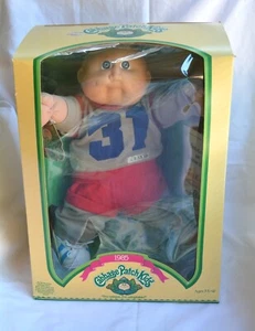 Muñeca Coleco Cabbage Patch Kids 1985 Trent Sylvester sin usar, en caja con todos los papeles - Imagen 1 de 15
