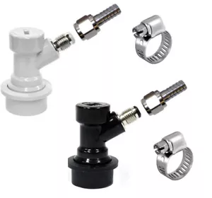 Blocco a sfera liquido e gas MFL & DADO GIREVOLE 5/16" barra scollegare Cornelius Corny - Foto 1 di 1