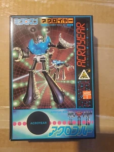 Vintage - Rare - 1982 Takara Microman Acroyear No.3 Blue Robot Model Kit New - Picture 1 of 9
