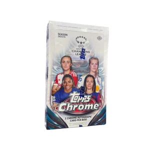 Topps Chrome® UEFA Women's Champions League Hobby Box 2023-24 - Picture 1 of 10