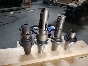 Lot of 4 CAT50 SANDVIK PARLEC VARIOUS CONDITION TOOL HOLDERS 584 - Picture 1 of 7