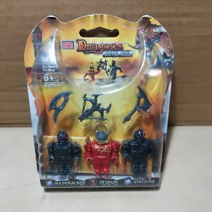 Mega Bloks Dragons 9689 Ramparts Victory - Metal Ages (Nuovo) Raro Giocattolo Sigillato - Foto 1 di 6