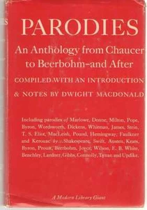 Parodies An Anthology from Chaucer to Beerbohm-And After Modern Library Giant 93 - Picture 1 of 1