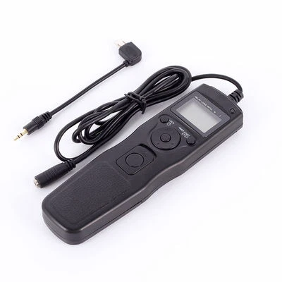 LCD Timer Remote Shutter Release S2 Cable For Sony A7 A7S A7R2 II 2 A6300 A6000 - Image 1 of 4