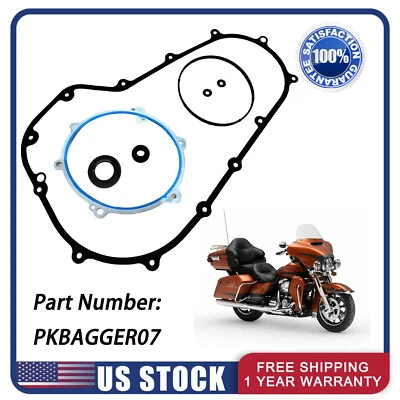 Primary Cover Gasket Kit For Electra Glide Ultra Limited FLHT 2007- Up - Image 1 of 4