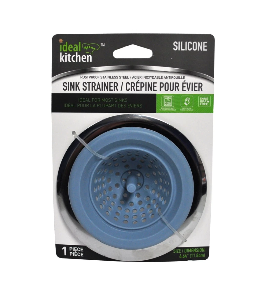 Ideal Kitchen Blu Grigio Silicone Lavello Colino - Immagine 1 di 1