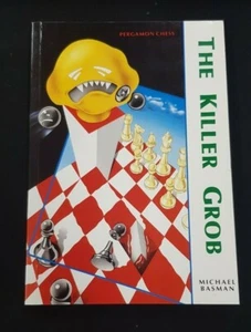 Libro de bolsillo The Killer Grob Michael Basman ajedrez de Pérgamo 1991 - Imagen 1 de 2