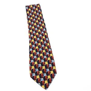 Allea Nordstrom Designer Made in Italy 57 in Long 4 in Wide Mens Neck Tie - Imagen 1 de 3