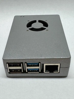 Raspberry Pi 4 2GB version Vilros heavy duty metal case & fan, Free VPN Software - Image 1 of 4