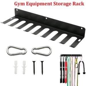 Gym Equipment Storage Rack Barbell Rack for Resistance Bands Jump Ropes Barbells - Picture 1 of 12