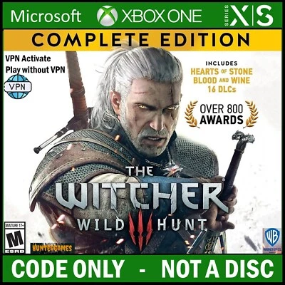 The Witcher 3 Wild Hunt Complete Edition Xbox   KEY 🔑 ARGENTIN /USA ✅VPN Globle - Image 1 of 4