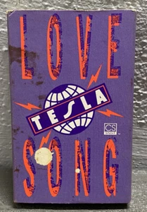 Music Cassette Tape Single - Tesla - Love Song, I Ain't Superstitious 1989 - Imagen 1 de 4