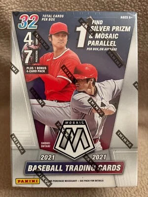 Caja bláster de béisbol MLB Panini Mosaic 2021 - sellada de fábrica Foto 1 de 4