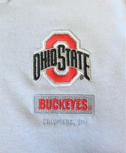 NEW! OHIO STATE BUCKEYES NIKE COTTON POLO SHIRT GRAY Sz SMALL, S - Picture 1 of 5