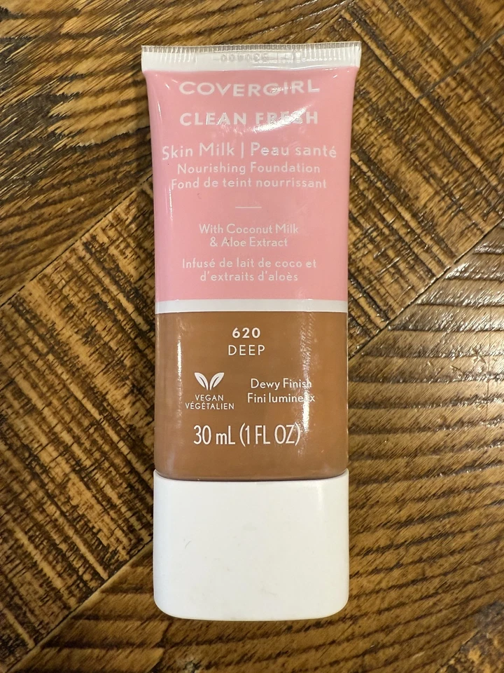 Covergirl Clean Fresh Skin Milk Nourishing Foundation Sealed 620 Deep FREE SHIP - Image 1 of 1