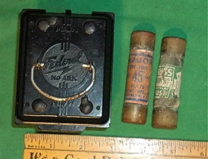 FEDERAL MAIN 60 AMP FUSE PULLOUT, FUSE HOLDER "No Ark" 60A, 240V - Picture 1 of 7