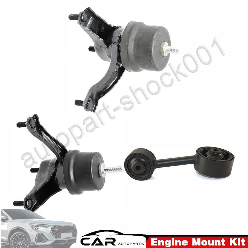 Juego de montaje de motor y transmisión 3 piezas. Toyota Highlander 2001-2003 3,0 L 2x2. Foto 1 de 4