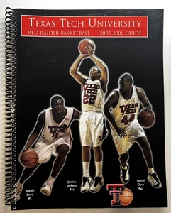 Official “Texas Tech University Red Raider Basketball 2005-2006 Guide” TTU - Picture 1 of 10