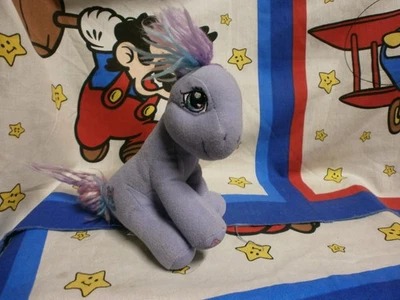 Vintage My Little Pony Sininho-A-Tink-A-Too 2004 Pelúcia Hasbro Fio Cabelo - Imagem 1 de 2