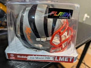 Joe Mixon Cincinnati Bengals autographed signed Flash Mini Helmet Coa - Picture 1 of 3