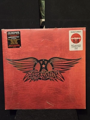 Aerosmith Greatest Hits Vinyl Record (2 LP) Target Exclusive Red Vinyl Sealed - Image 1 of 4