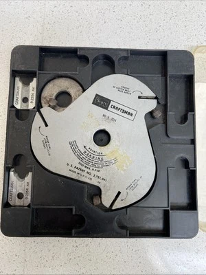 Sears Craftsman 9-3214 cabezal de moldeo cortador con 2 hojas Foto 1 de 3