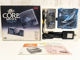 NEC PC Engine CoreGrafx PI-TG3 Console with Outer Box Boots and Reads Game Cards
