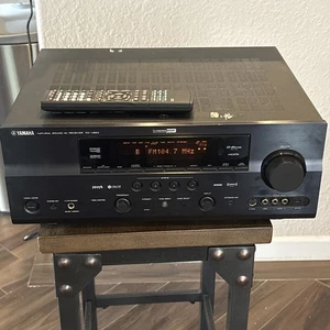 Yamaha RX-V663 7.2 Channel Natural Sound AV HDMI Stereo Receiver w/Remote Bundle - Picture 1 of 7