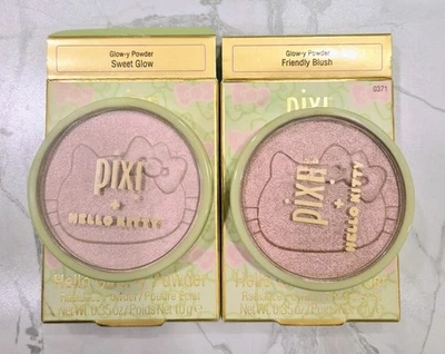 Pixi + Hello Kitty Hello Glow-y Powder Highlighter *CHOOSE SHADE* NEW - Image 1 of 4
