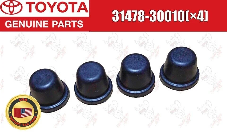 Tapones de purga de frenos Toyota OEM 31478-30010 (x4) para Lexus Scion Foto 1 de 4
