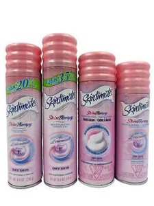 Skintimate LOT 4 SkinTherapy Moisturizing Shave Gels Dry Skin Lotionized Soften - Picture 1 of 3