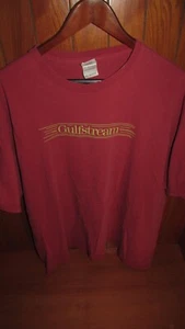 GULFSTREAM FADED RED T-SHIRT TEE GILDAN XXL - Picture 1 of 6
