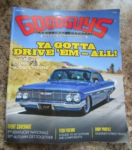 GoodGuys GoodTimes Gazette Magazine April 2020 - Picture 1 of 9