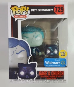 Funko Pop! Pet Sematary GAGE & CHURCH #729 Walmart Exclusive 2021 Paramount - Picture 1 of 3