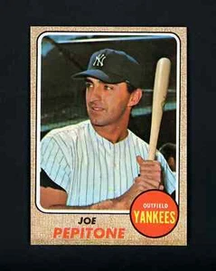 Joe Pepitone 1968 Topps - NY Yankees #195 NM-MT+ rare condition - Picture 1 of 2