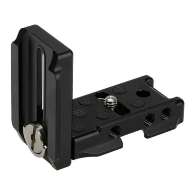 Universal L-Bracket (OMNI JR) f/ Mirrorless Cameras: Metal Grip Arca Swiss Mount - Image 1 of 4