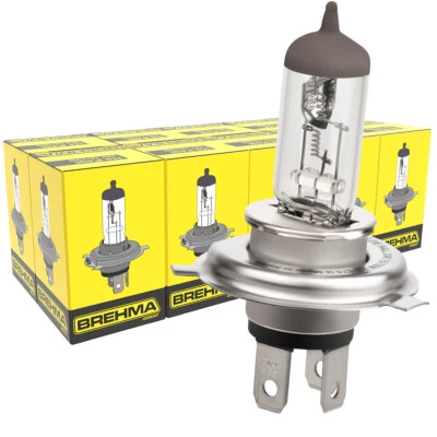 10x BREHMA H4 CLC Halogen 472 headlight bulb 24V 75/70W Globes Truck Lorry - Image 1 of 4
