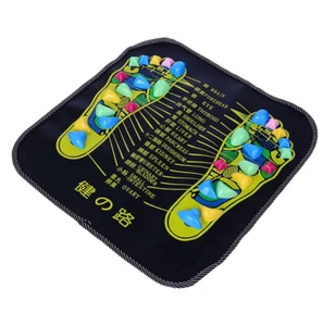 Reflexology Foot Massage Mat Pad Pain Relief Walk Stone Relaxation Acupoint Mat - Picture 1 of 2