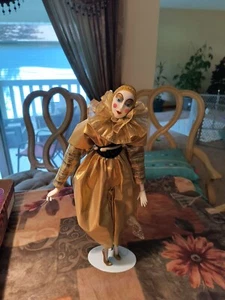 Kingstate the Dollcrafter - Golden & Graceful Harlekin Puppe KOMPLETT/TOP - Bild 1 von 20