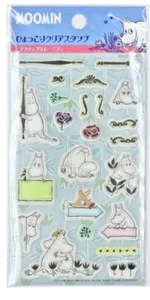 Moomin Valley clear stamp sheet DIY book gift card #3 - Picture 1 of 3
