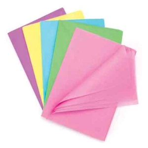 BAKER ROSS CRAFT IT PASTEL TISSUE PAPER 25 PIECES X 2 PACKS (50 pcs) - Picture 1 of 3